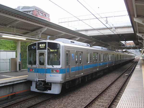 人気路線の小田急