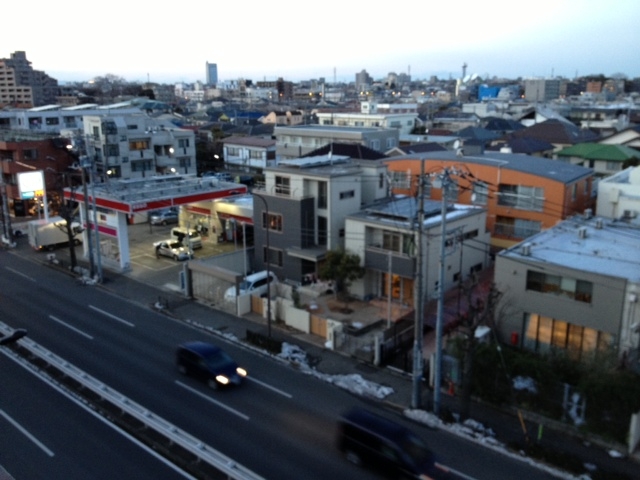 東京都道311号環状８号線（環八）沿いの風景