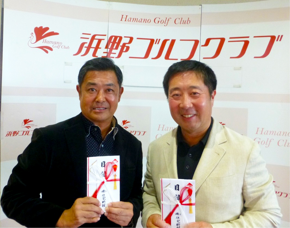 第3回大会「グロス部門」連覇の古川氏（左）と「新ペリア部門」優勝の湖中氏（右）