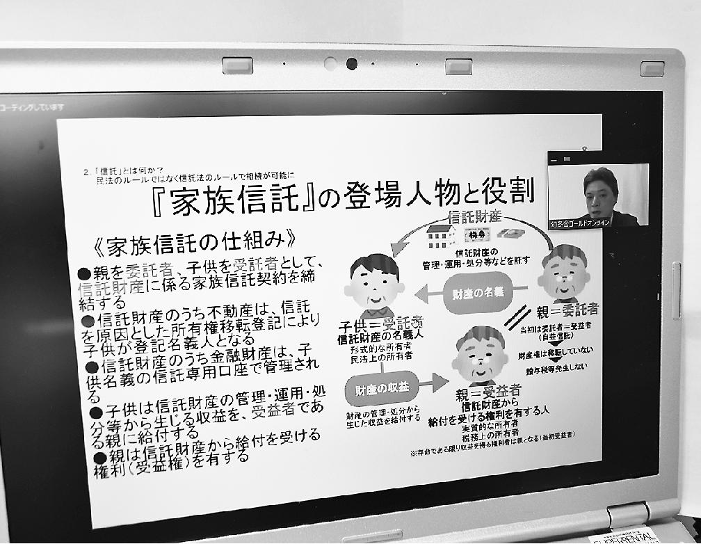 日曜日の日中に開催。40代から70代まで幅広い世代が視聴