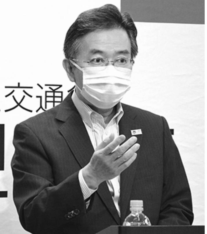 今後の方針を語る田端長官